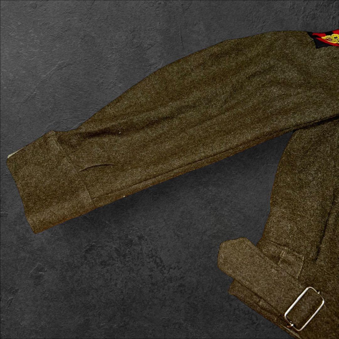 50s British Army ウール地 バトルドレスジャケット US 短丈