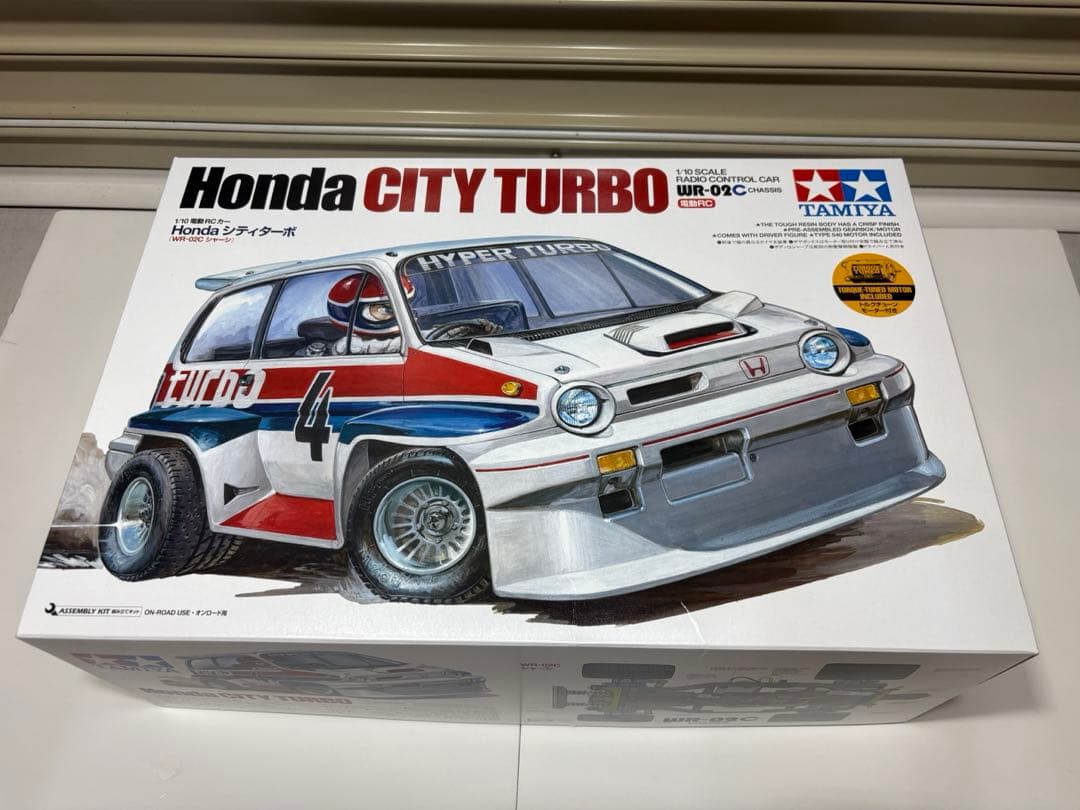 タミヤ RC ホンダ シティターボ 新品キット 58611