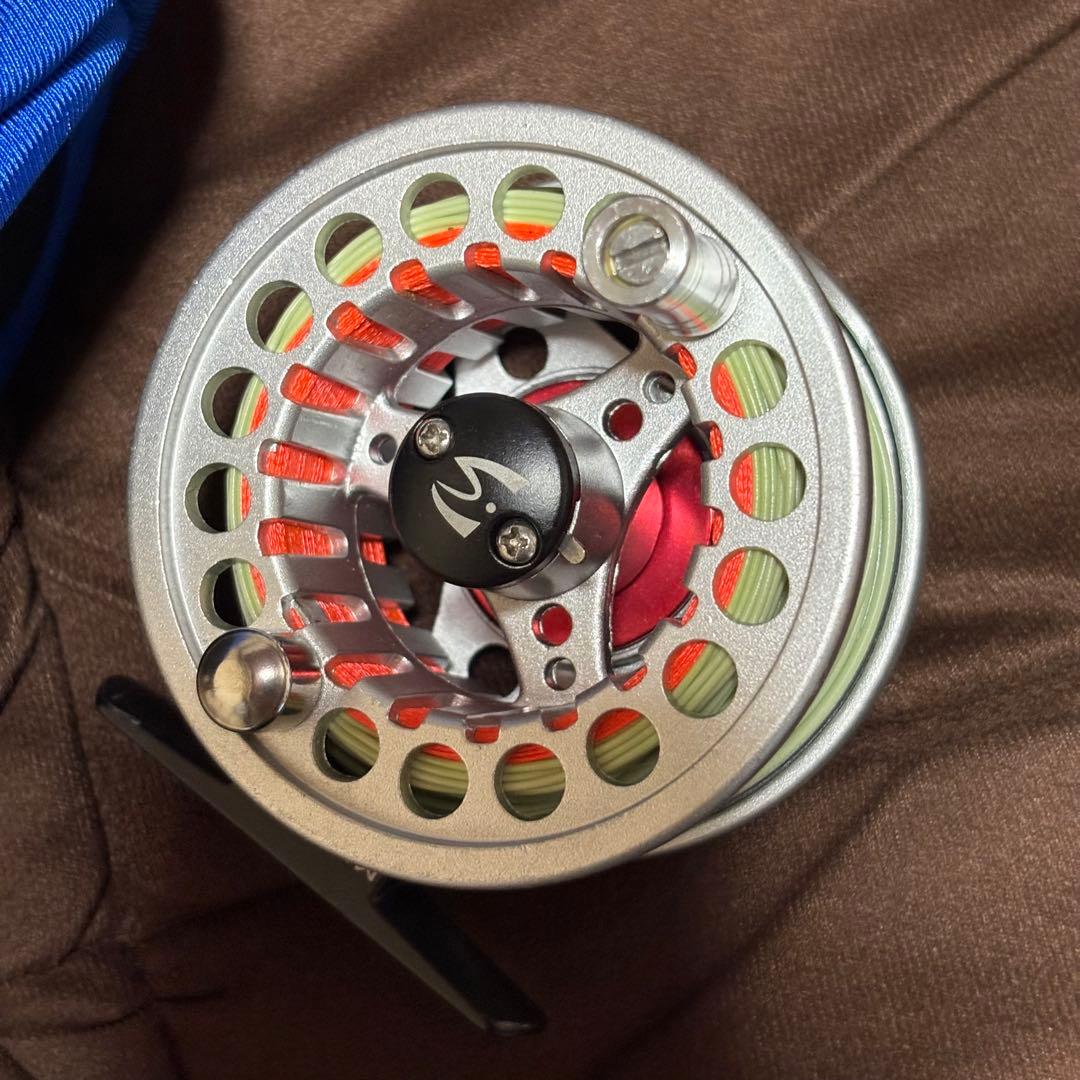 【美品】Maxcatch フライフィッシングセット 6ft 2wt