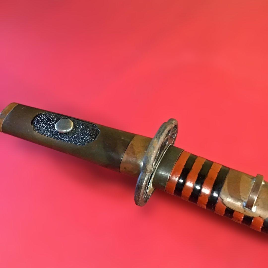 希少　江戸期変わり拵　繋ぎは13㎝刃合法ナイフ