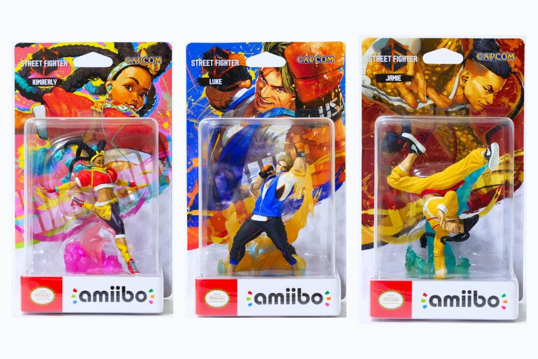 amiibo ストリートファイター6　 ルーク　ジェイミー　キンバリー