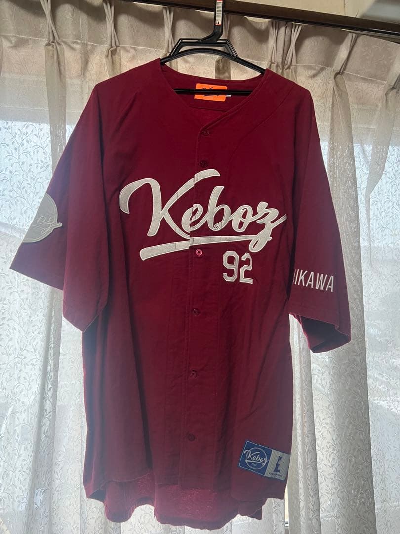 Keboz 長袖ジャージ 92 Lサイズ 赤