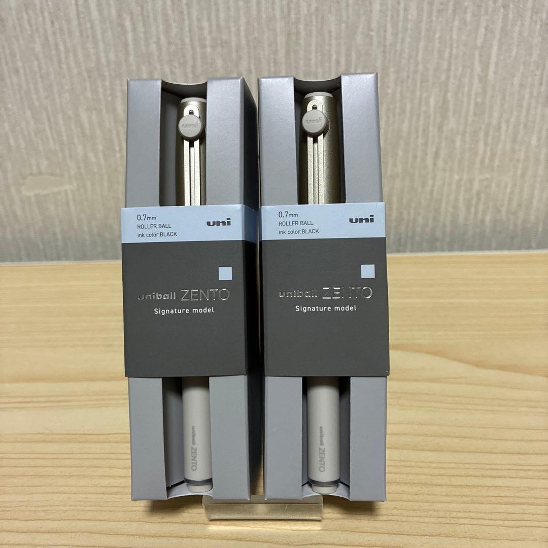 uniball ZENTO ユニボール　ゼント シグニチャー　　0.7㎜2本
