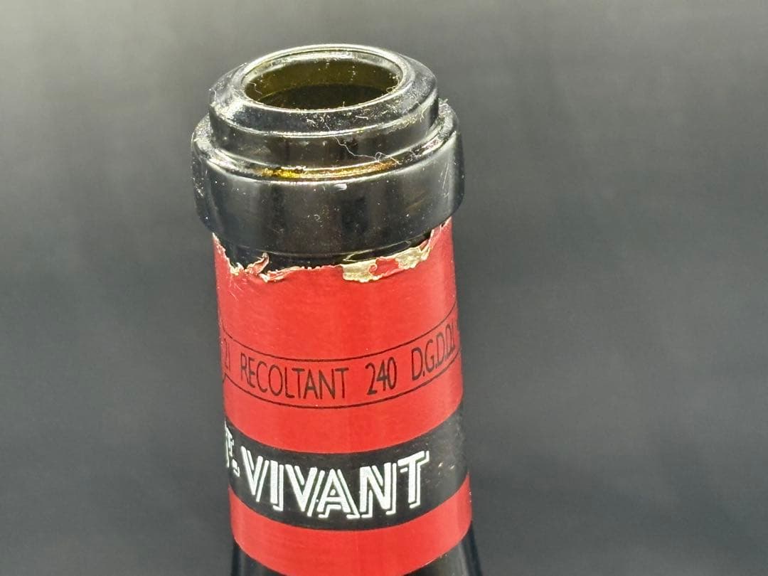 DRC　ロマネ・サンヴィヴァン 2010年 空瓶