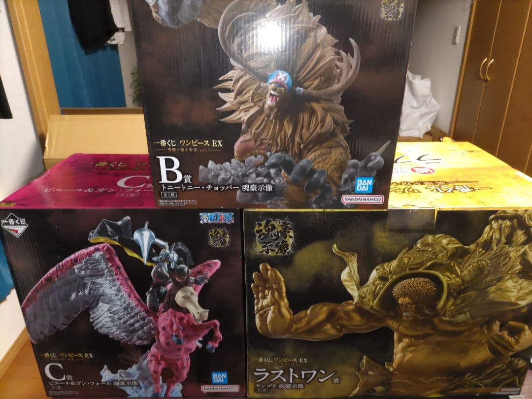 一番くじ　ワンピース EX 悪魔を宿す者達 vol.3　B C ラストワン