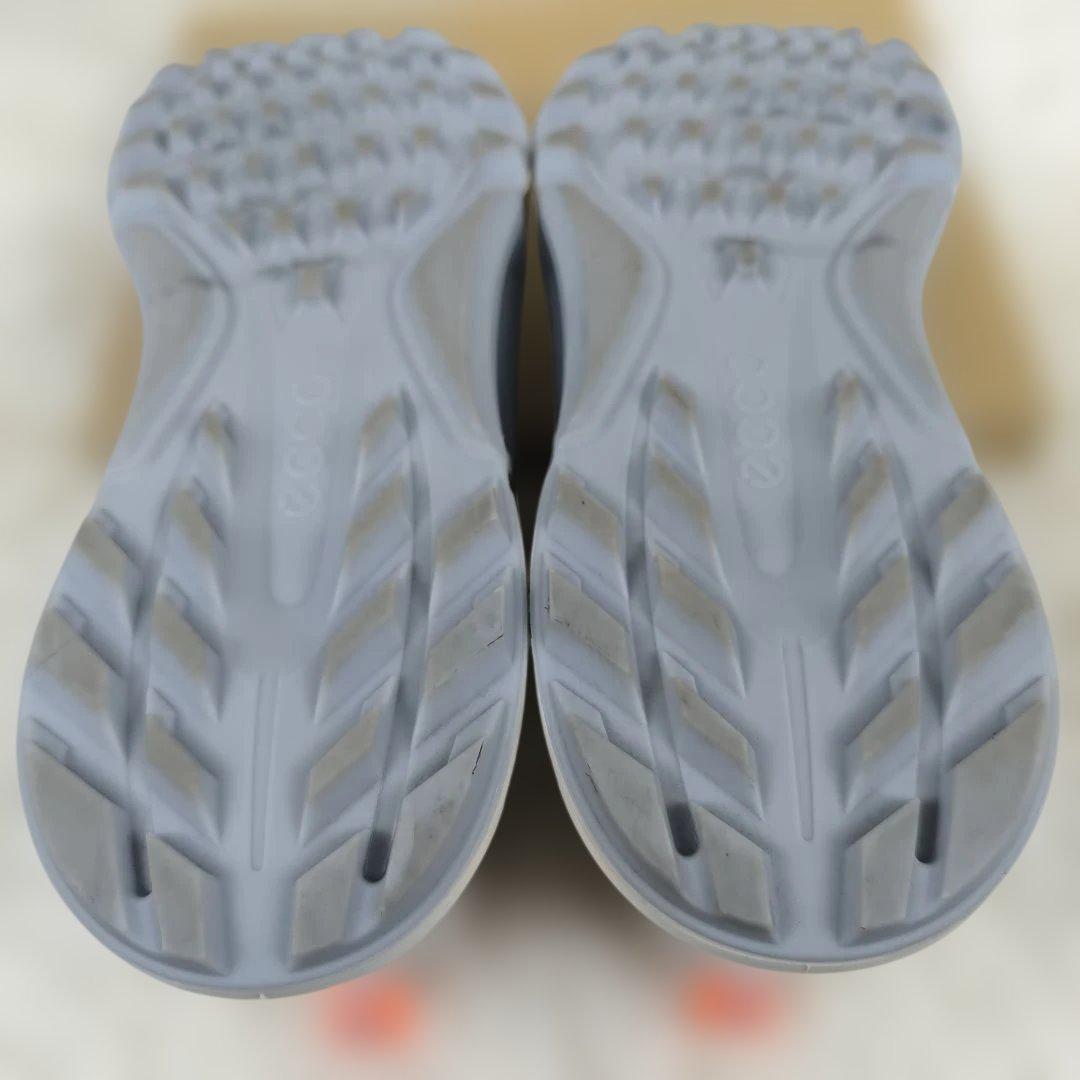 未使用級✨ エコー バイオム C4 ゴルフシューズ ゴアテックス 防水 ボア 白