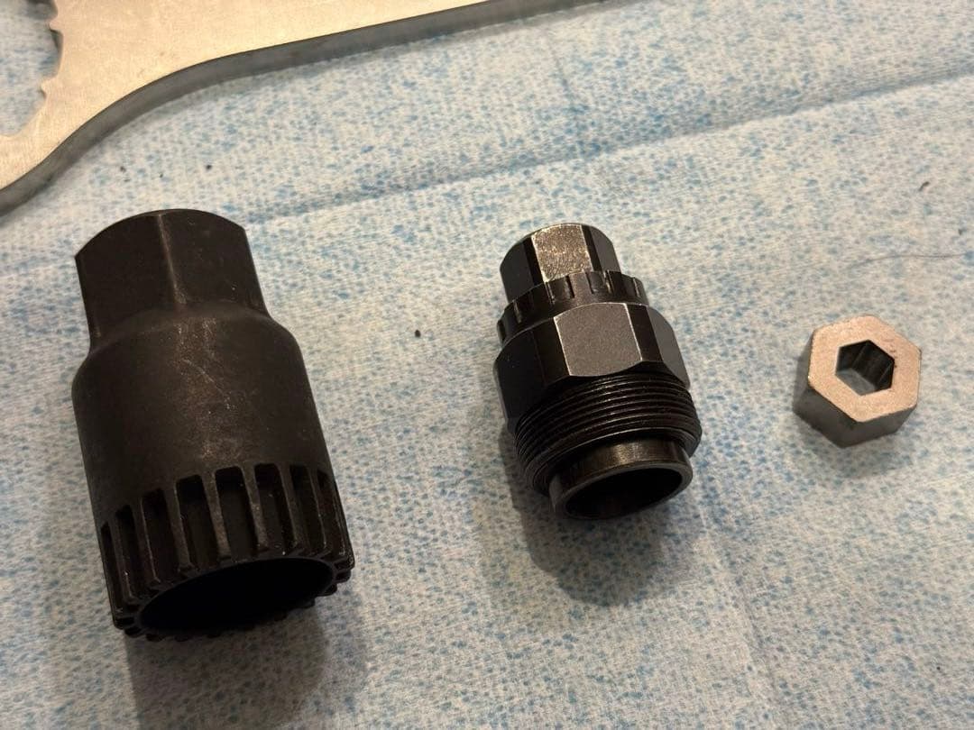 EASTON EA90 クランクセット 工具、BB、替えチェーンリング付き