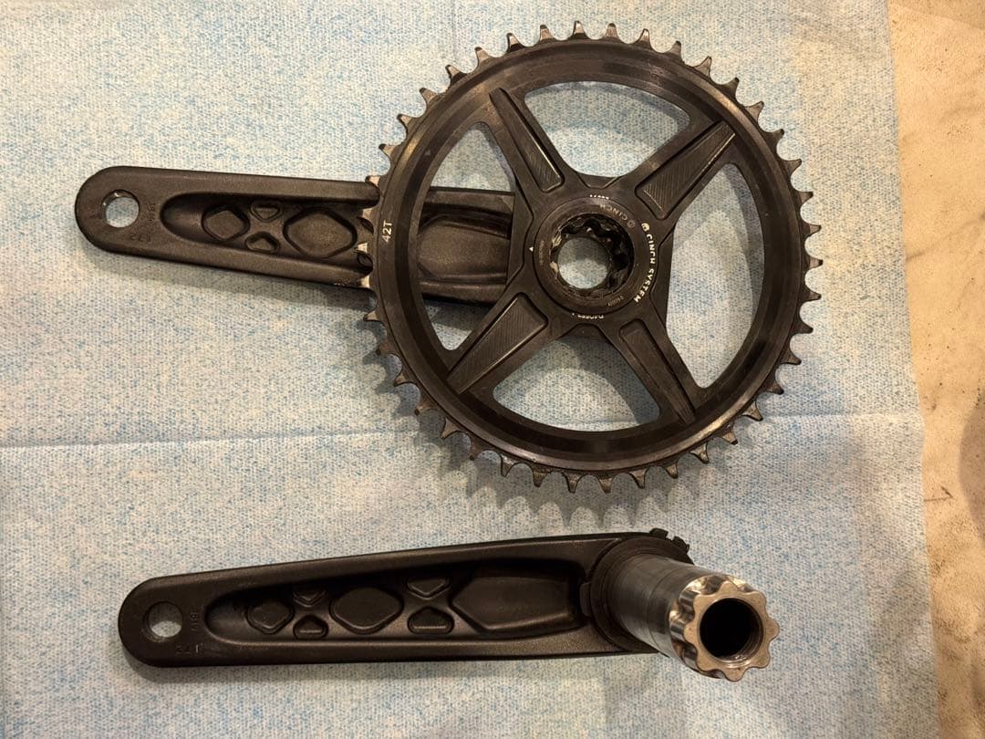 EASTON EA90 クランクセット 工具、BB、替えチェーンリング付き