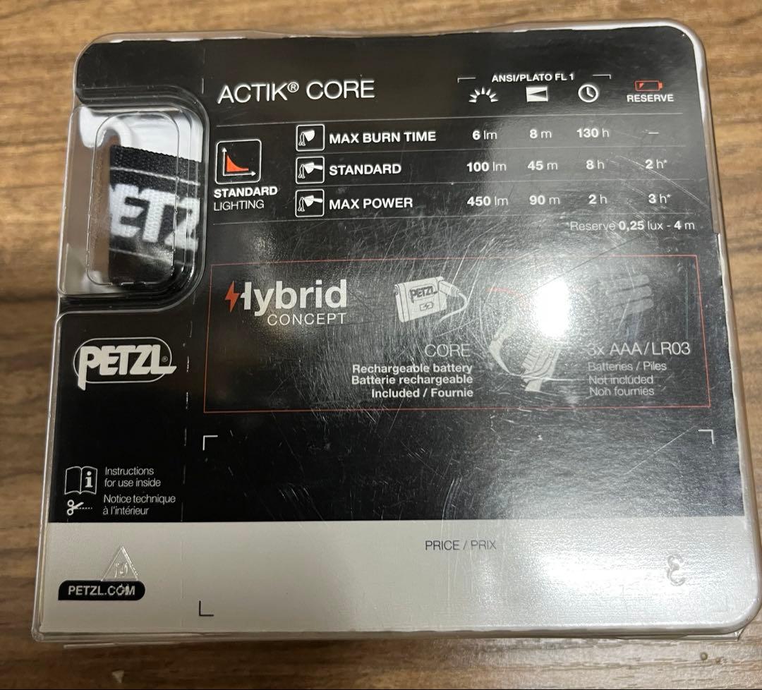 PETZLヘッドライト