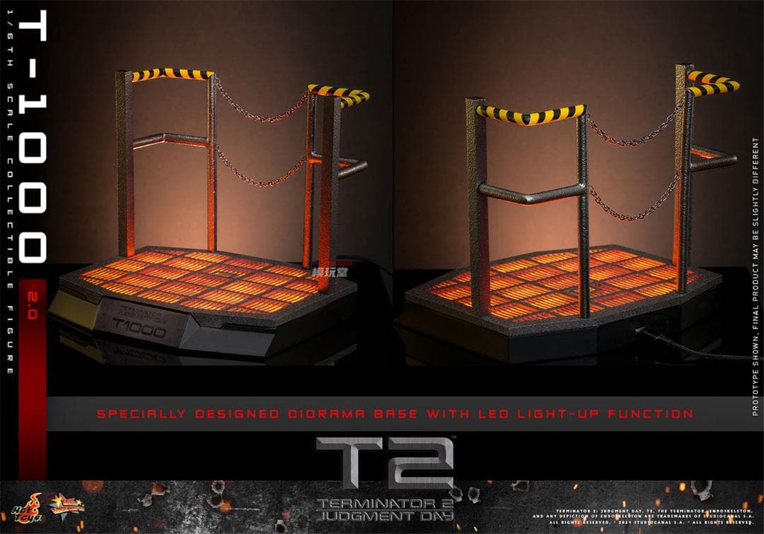 ホットトイズ 1/6 ターミネーター 2 T-1000 2.0版 MMS774