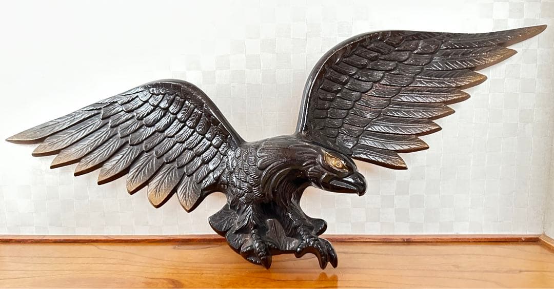 ●レトロ●アンティーク●鋳物●鷲●
