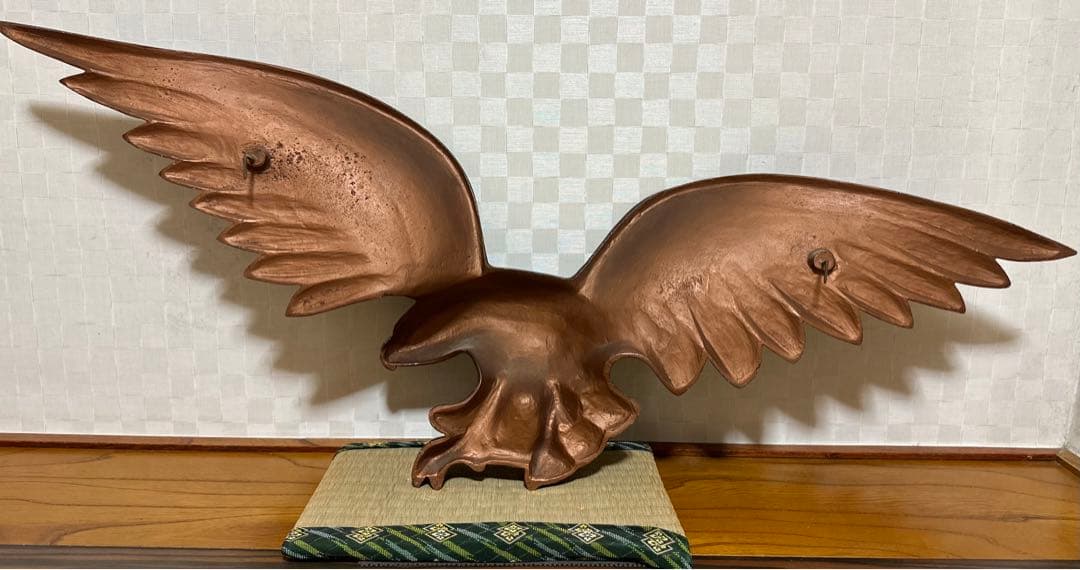 ●レトロ●アンティーク●鋳物●鷲●