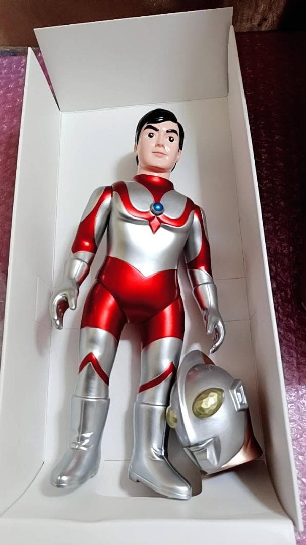 27cm ウルトラマン ソフビ メタリックバージョン