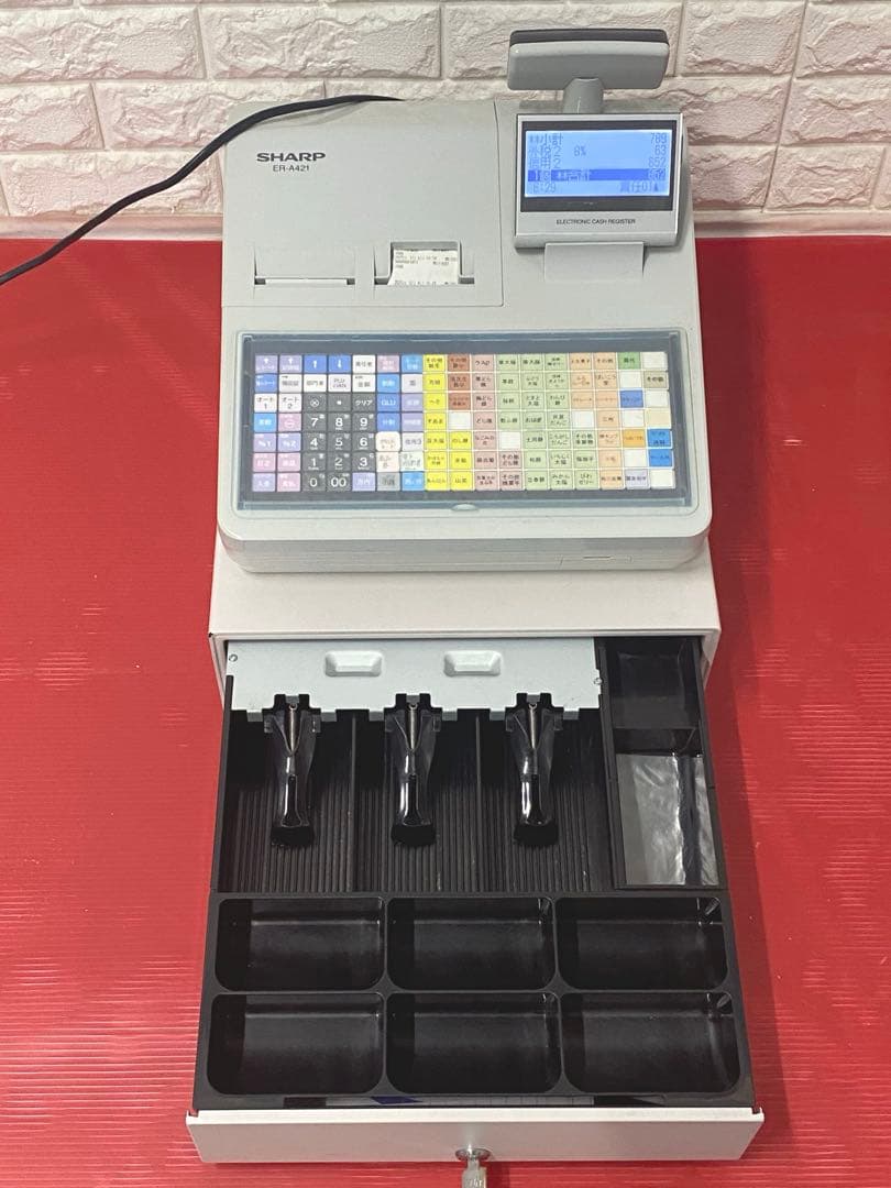 シャープ 電子レジスタ ER-A421-W 補助金対象モデル