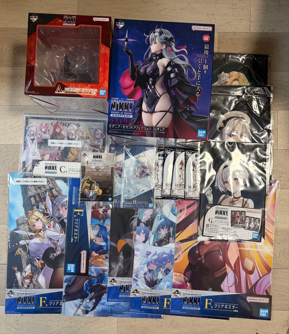 一番くじ 勝利の女神：NIKKE CHAPTER6 ラストワン賞 A賞 セット