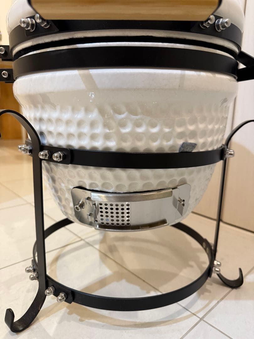 セラミック製チャコールBBQグリル, グリルカバー付き