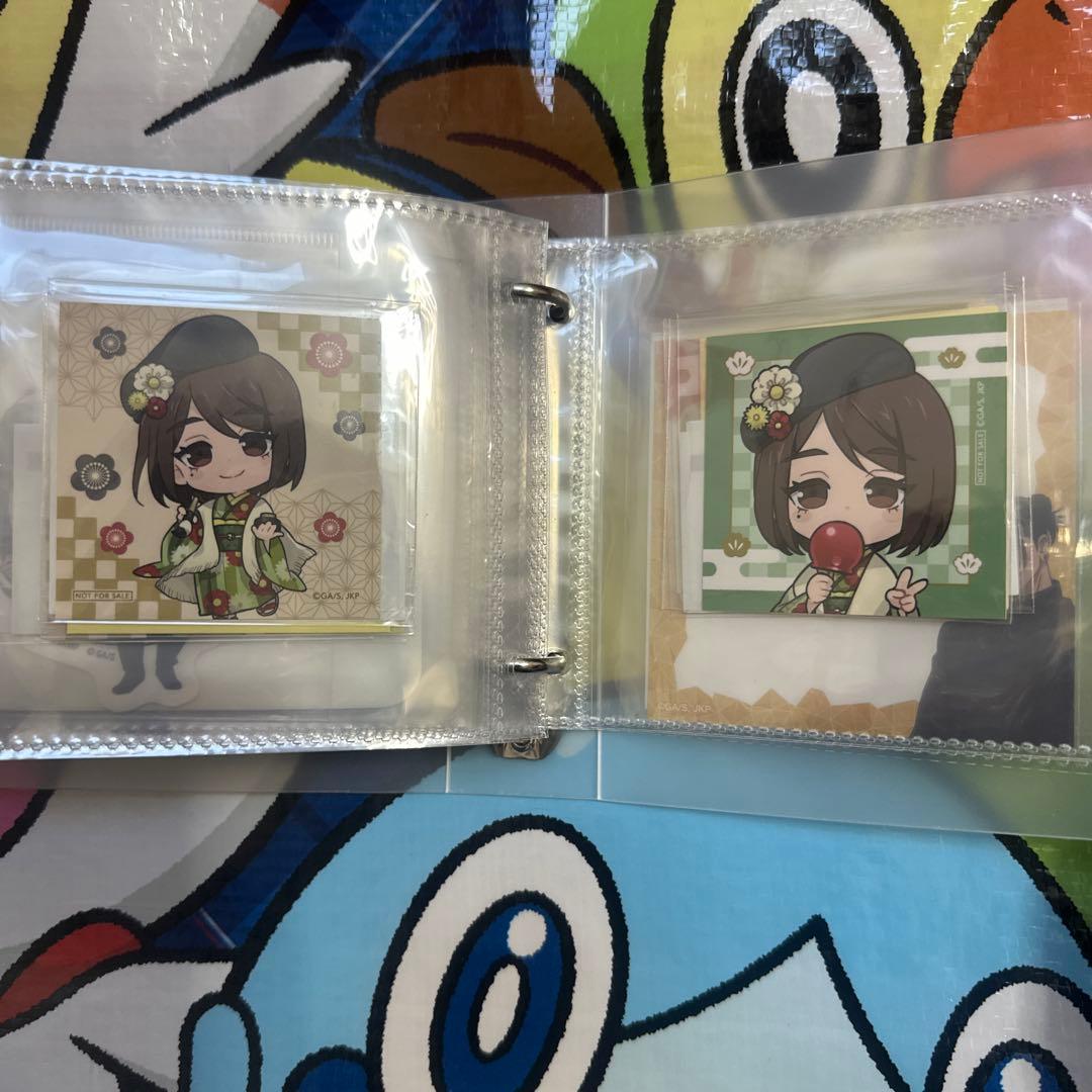 呪術廻戦　コースター38枚　ステッカー12枚　まとめ売り　五条悟