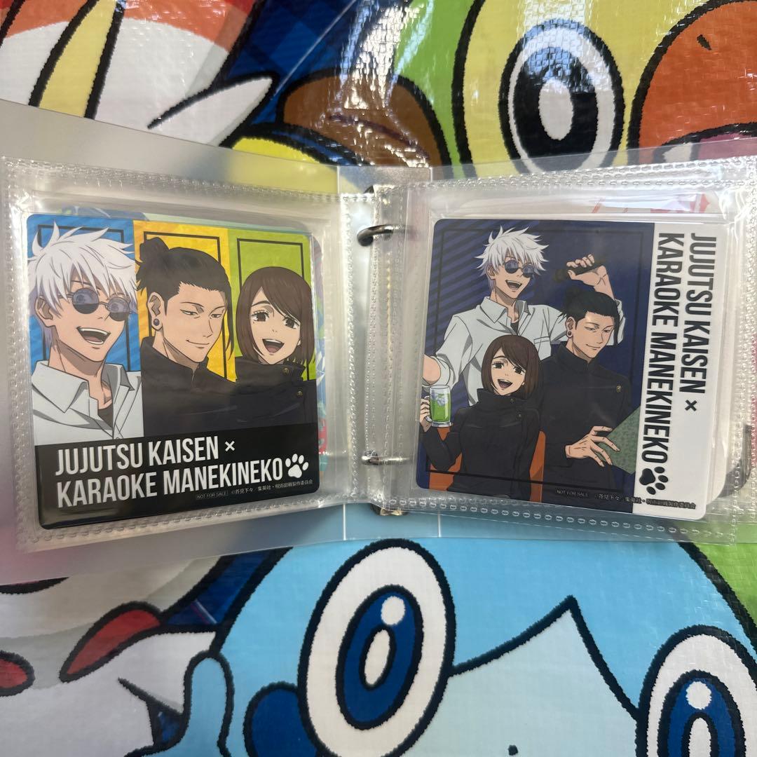 呪術廻戦　コースター38枚　ステッカー12枚　まとめ売り　五条悟