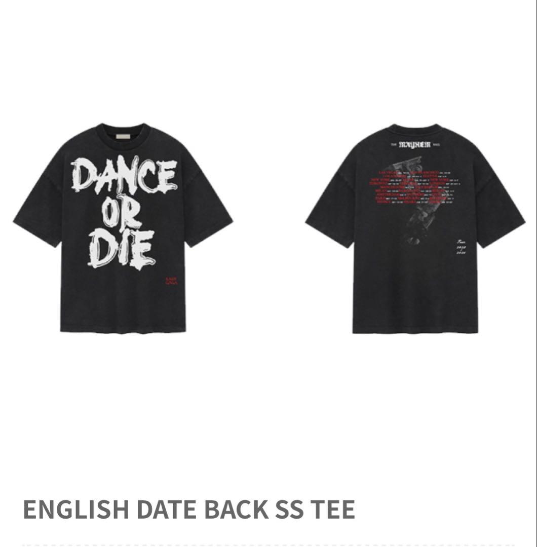 LadyGaga 2026 The MAYHEM Ball 公式Tシャツ L