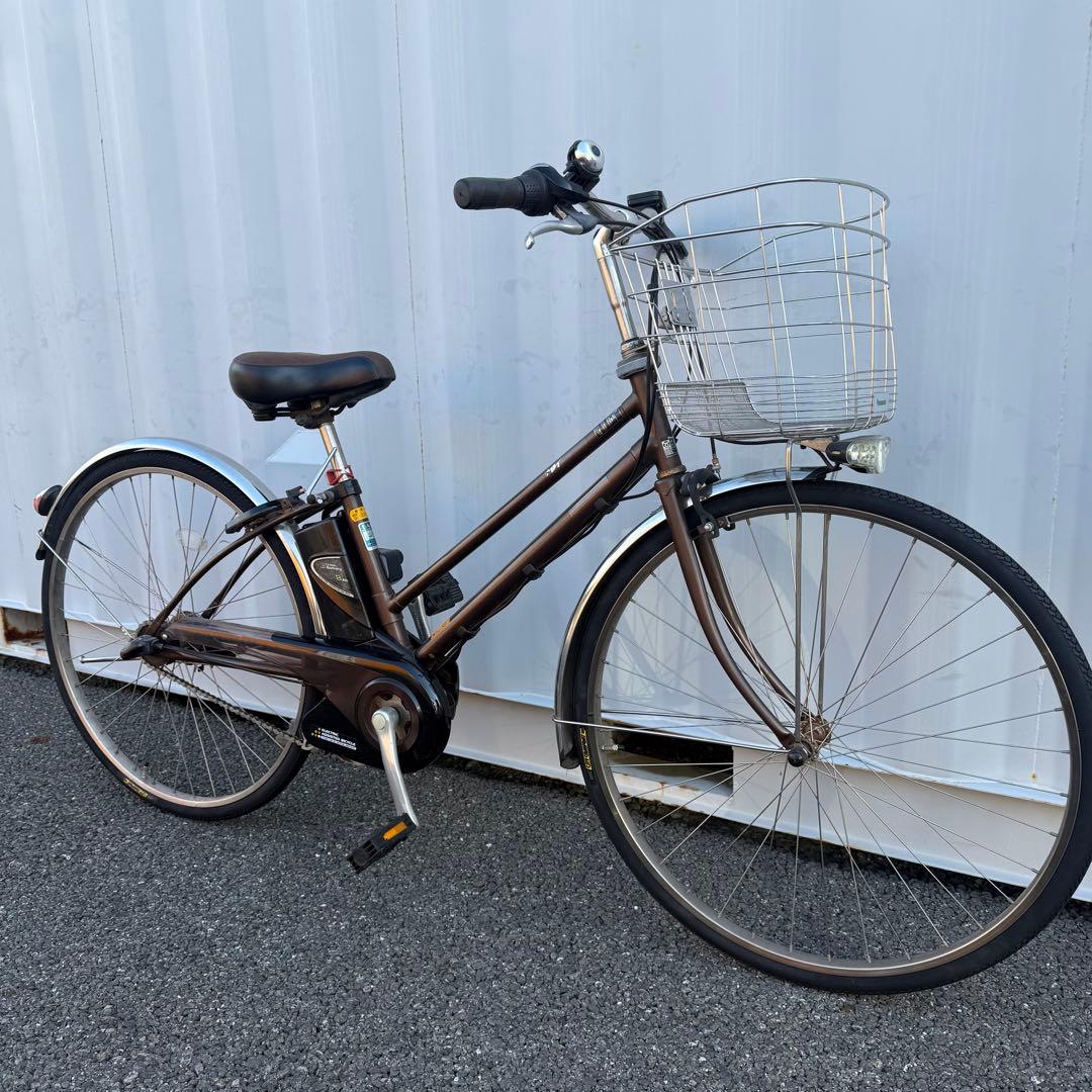電動アシスト自転車 Panasonic vivi タイヤ新品交換済み