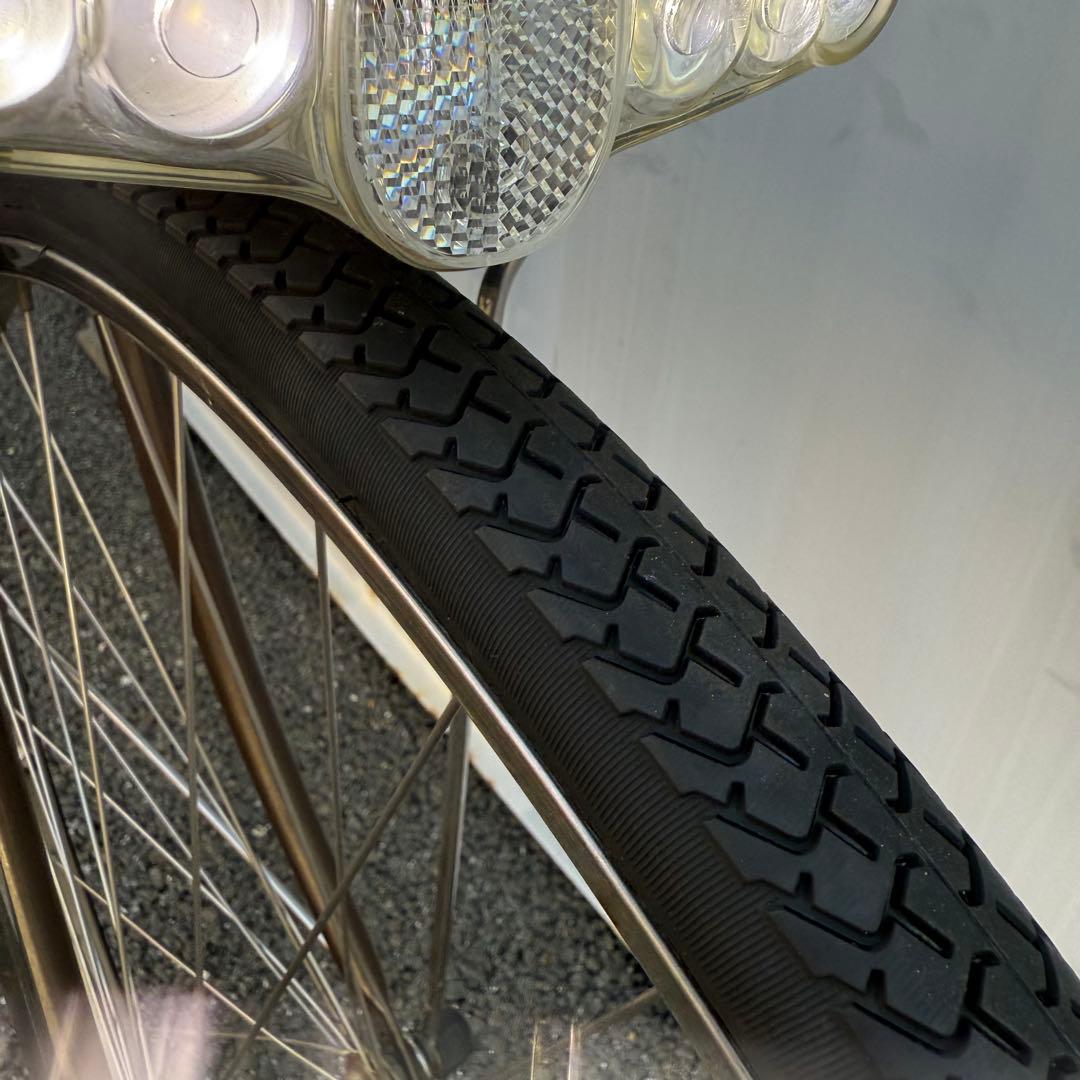 電動アシスト自転車 Panasonic vivi タイヤ新品交換済み