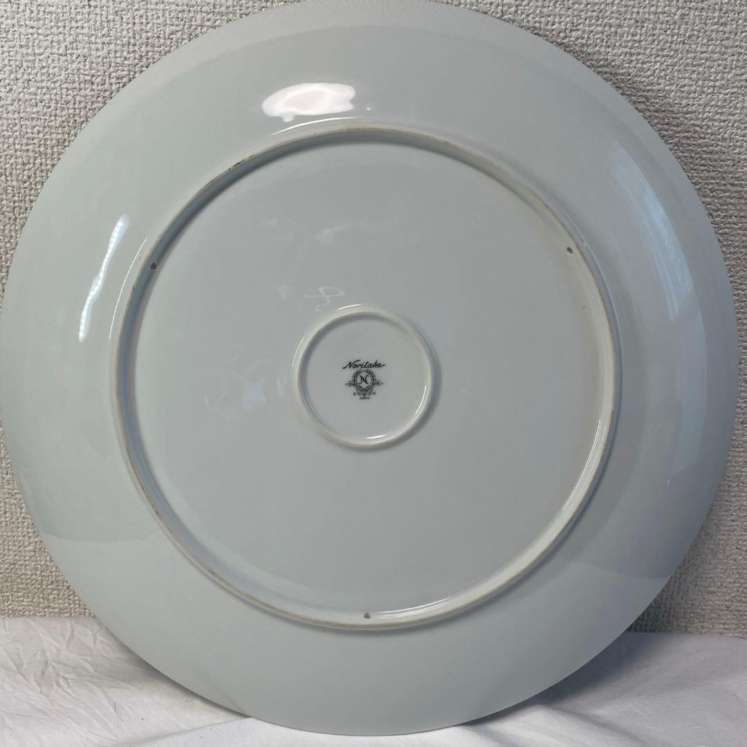 ノリタケ 飾り絵大皿 ヴンテージ 絵柄 当時のノリタケの森？