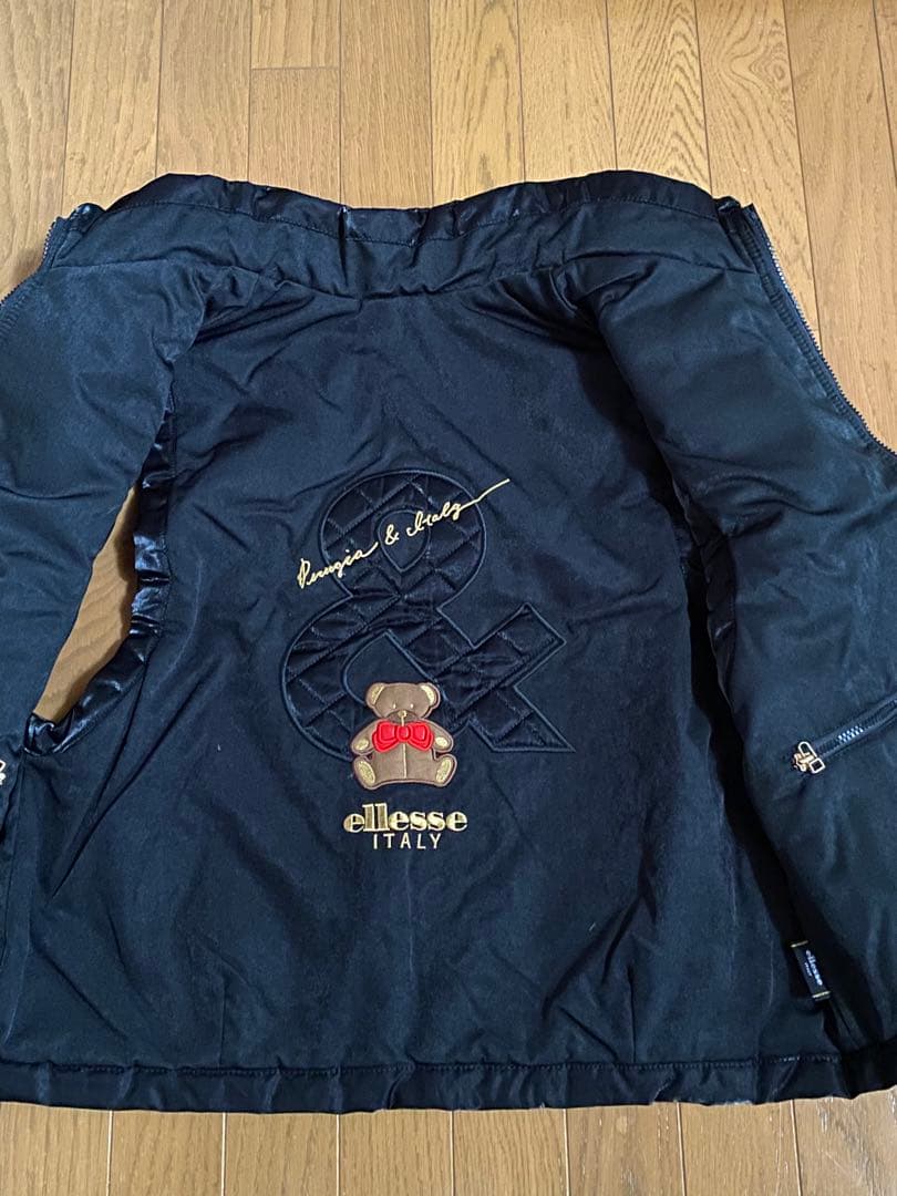 美品　ellesse エレッセ　ベアー　スキーウェア　ボア　ベスト付3Ｐ　Ｍ