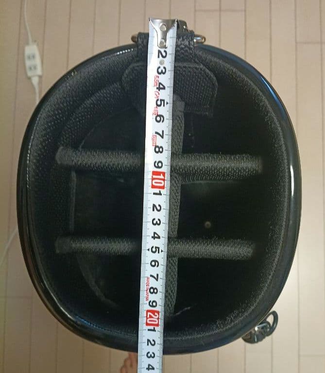 le coq sportif キャディバッグ ゴルフバッグ　ブラック/レッド