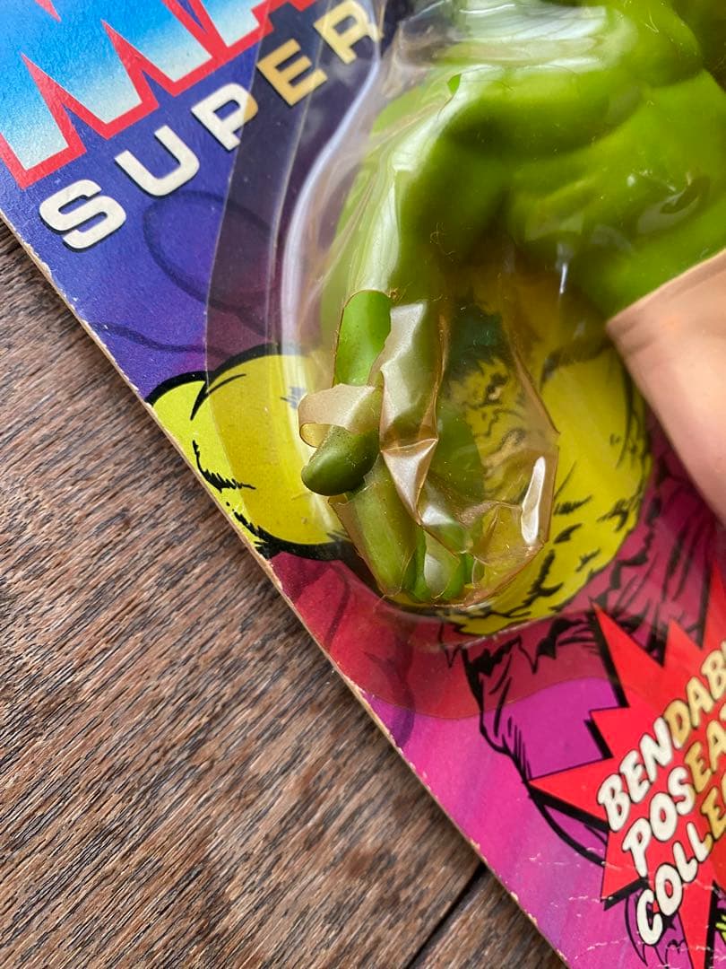 Marvel ハルク 1991年 ヴィンテージ フィギュア 未開封