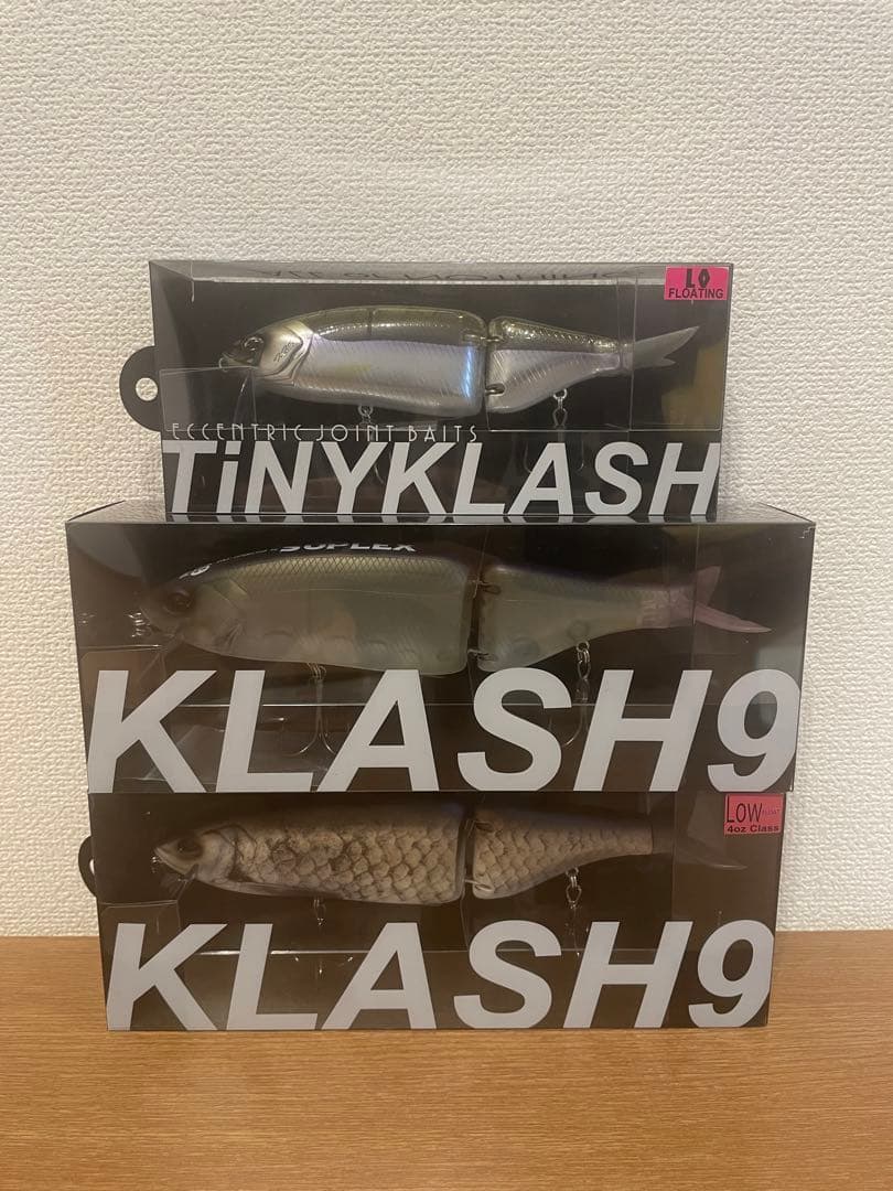 【新品未使用】DRT クラッシュ9 2個とタイニークラッシュ1個のセット