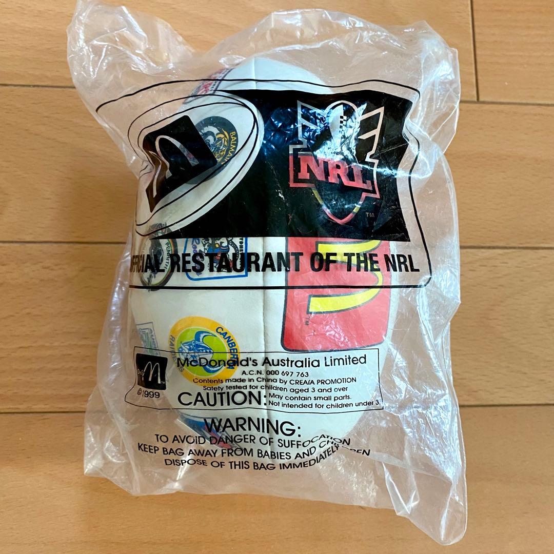 未開封 McDonald's NRL 1999 ラグビーボール
