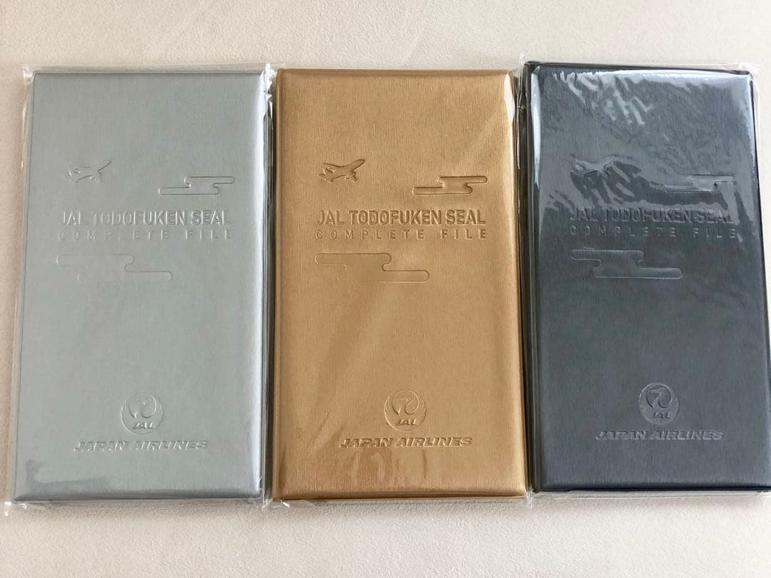JAL 都道府県シール　コンプリート　(ファイル未開封)