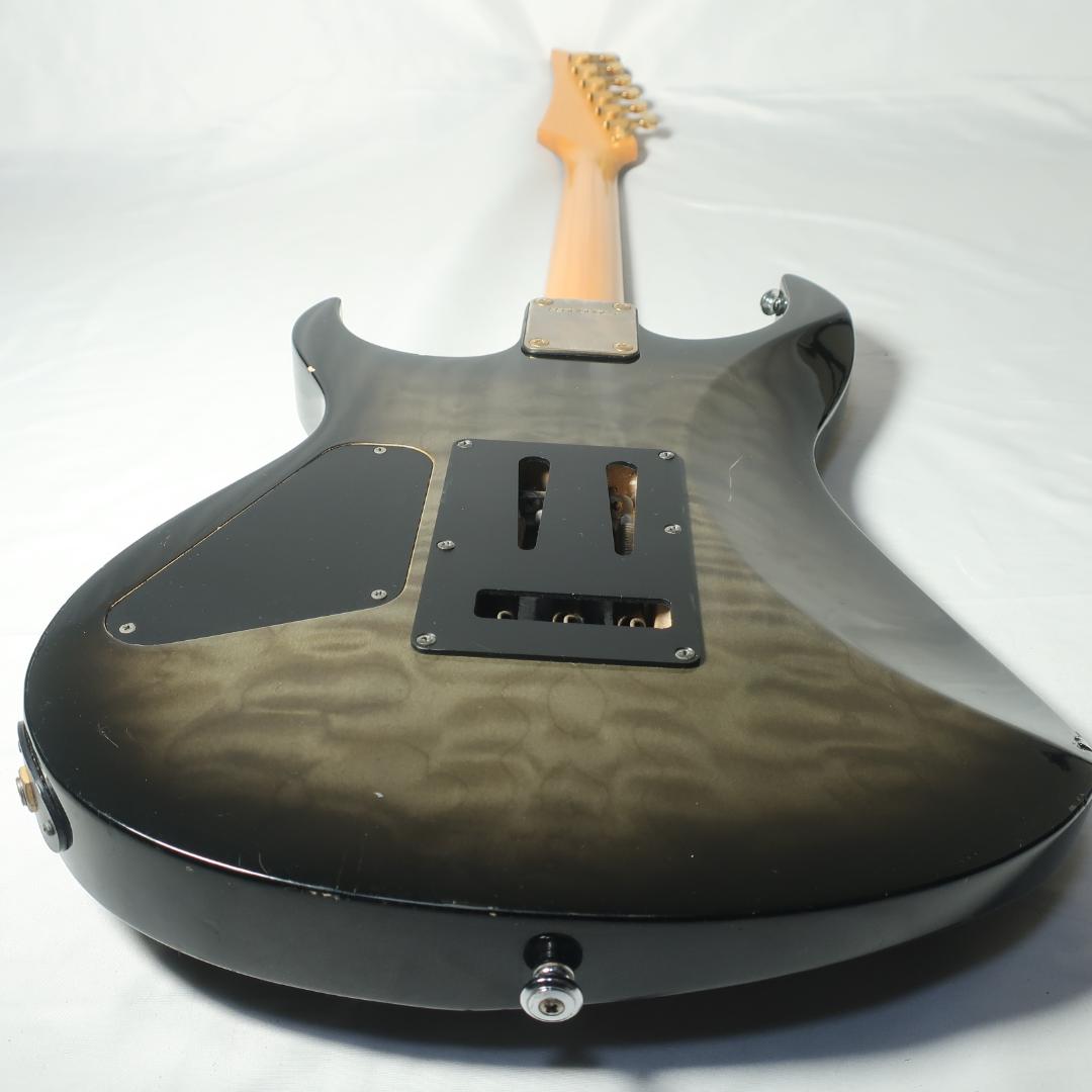 90s FERNANDES エレキギター GOTOHペグ装備 キルト模様カーキ