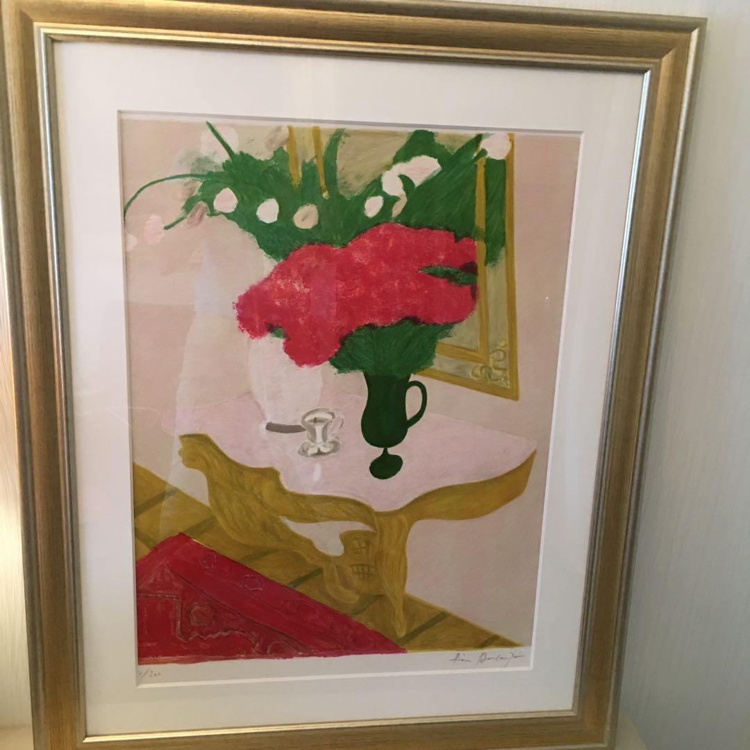 石版画　リトグラフ　フランス名画家ボンコンパン