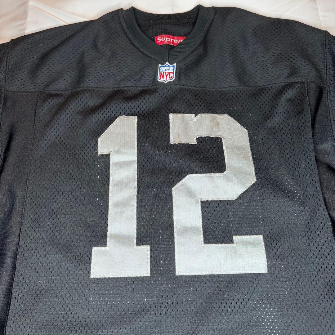 Supreme USA製 Football Jersey サイズL Black