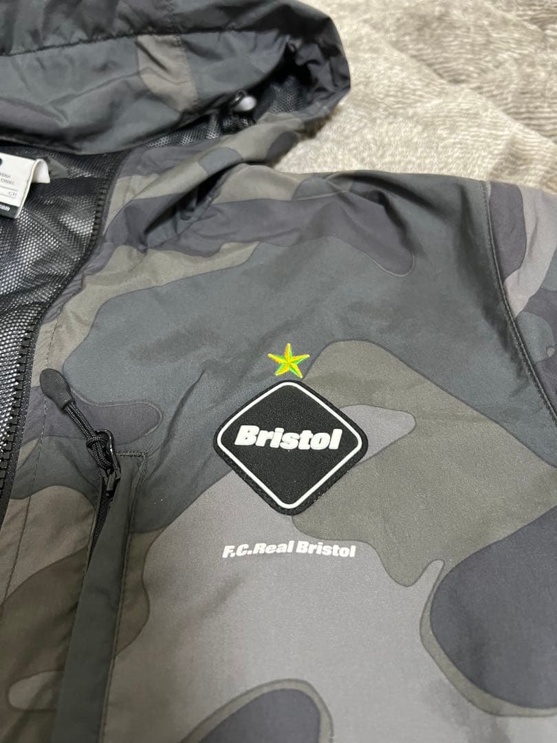 Nike × FC Real Bristol コラボ迷彩ナイロンジャケット