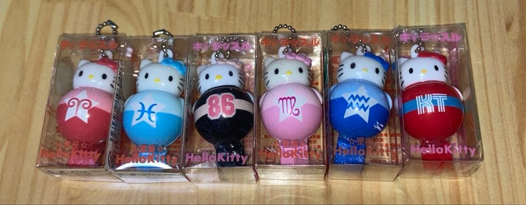 平成 レトロ ハローキティ キャラッスル 6個セット