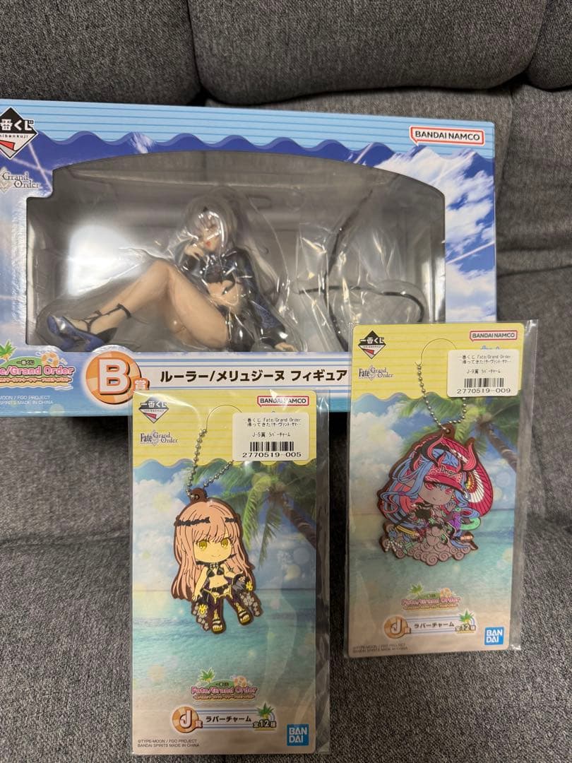（匿名配送）一番くじFate B賞 ルーラー/メリュジーヌ フィギュア　Ｊ賞２点