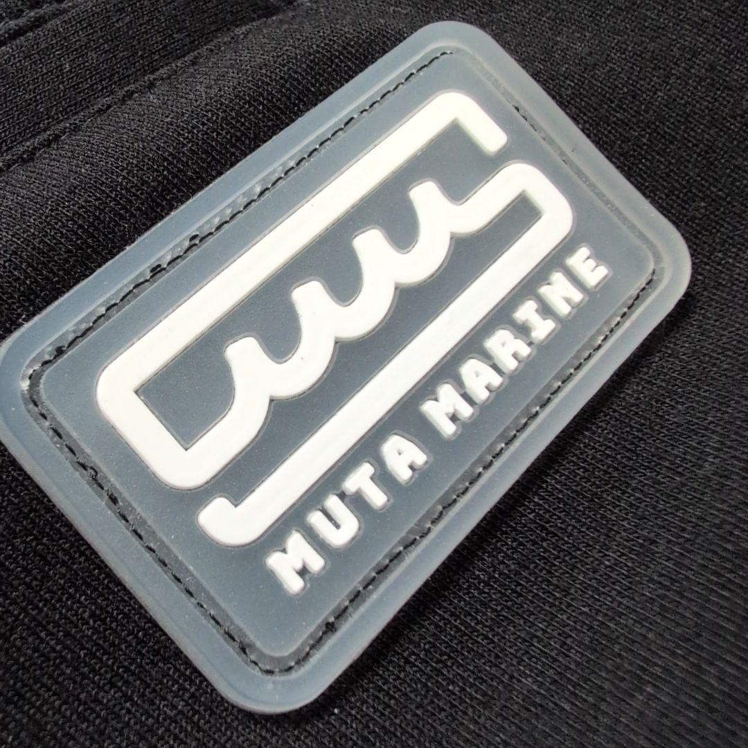 【未使用に近い】ムータマリンゴルフ　ストレッチ　切替しパンツ　M 黒