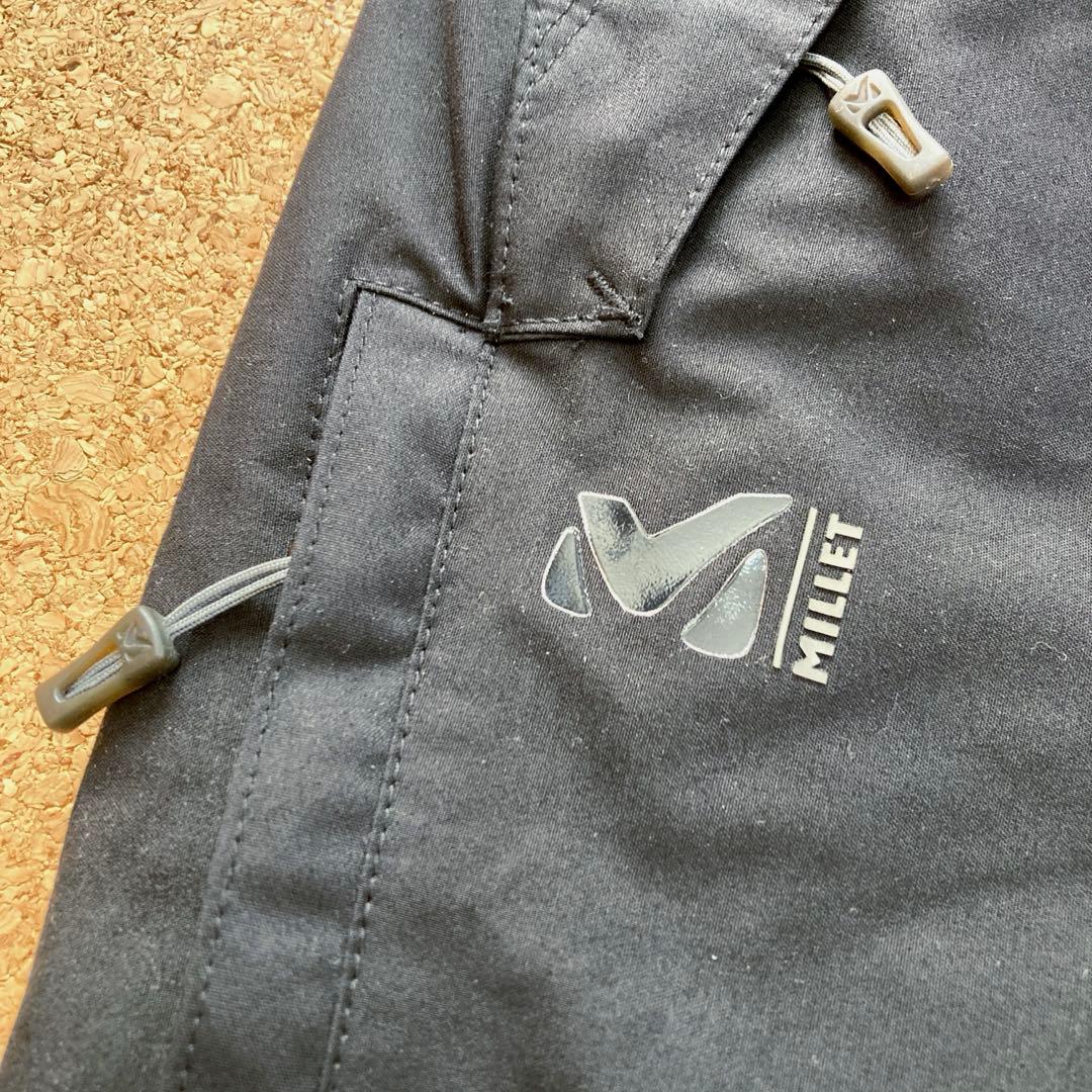 【美品】ミレーMILLETスキーパンツスキーウェア スノボウェアMメンズ黒