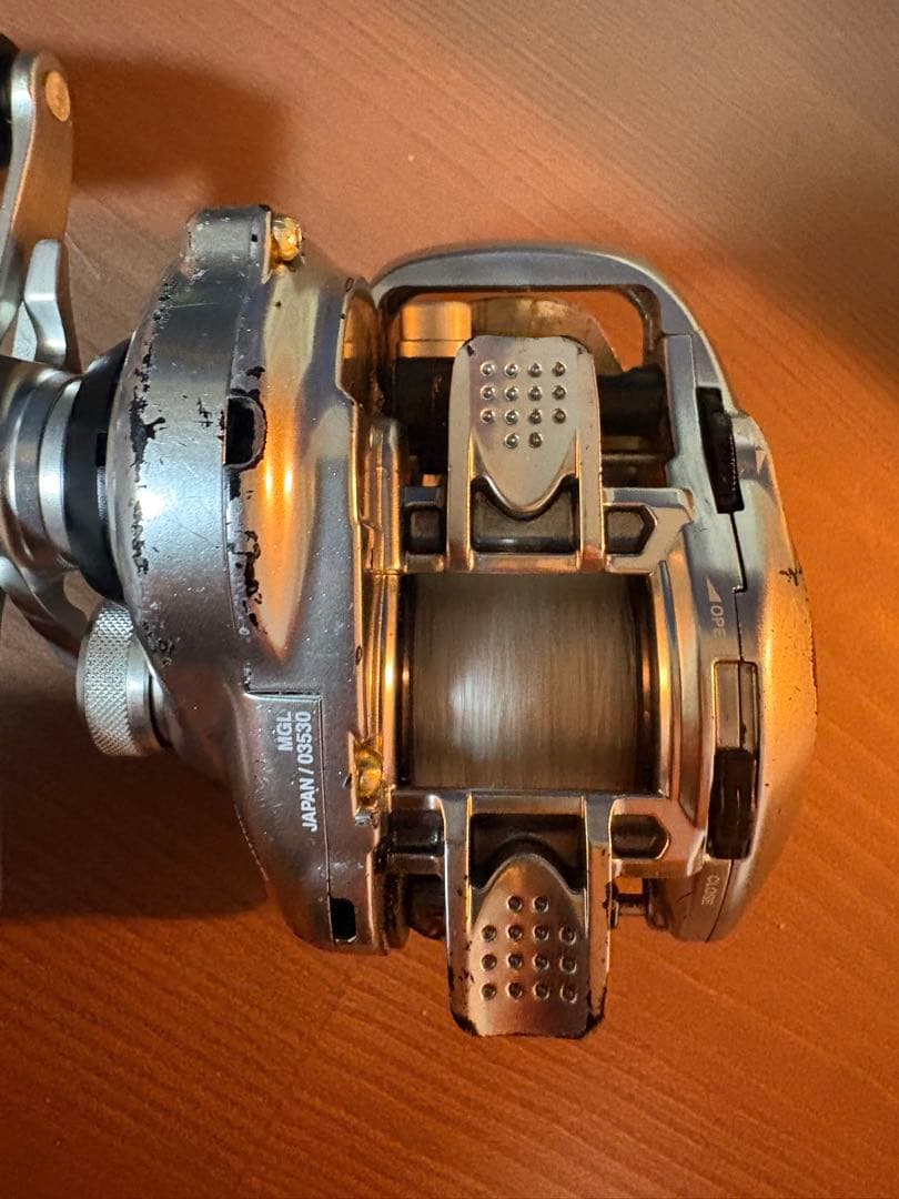 16メタニウムMGL ベアリング３つ交換済み