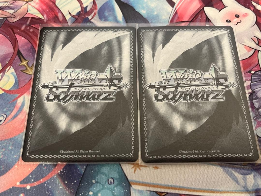 ヴァイスシュヴァルツ 学園アイドルマスター SP 紫雲清夏 カクシタワタシ　2枚