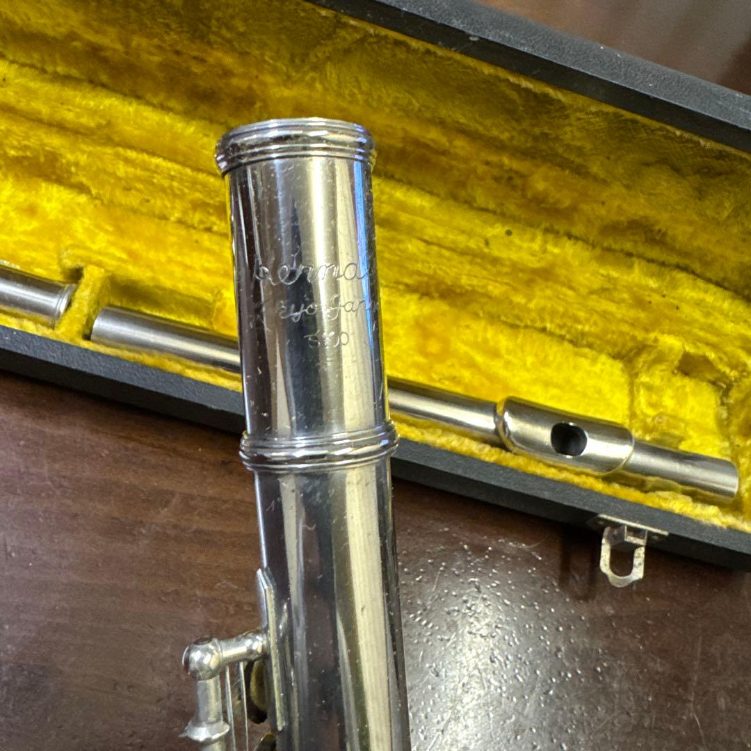 Herma フルート S100 本体 ケース付き