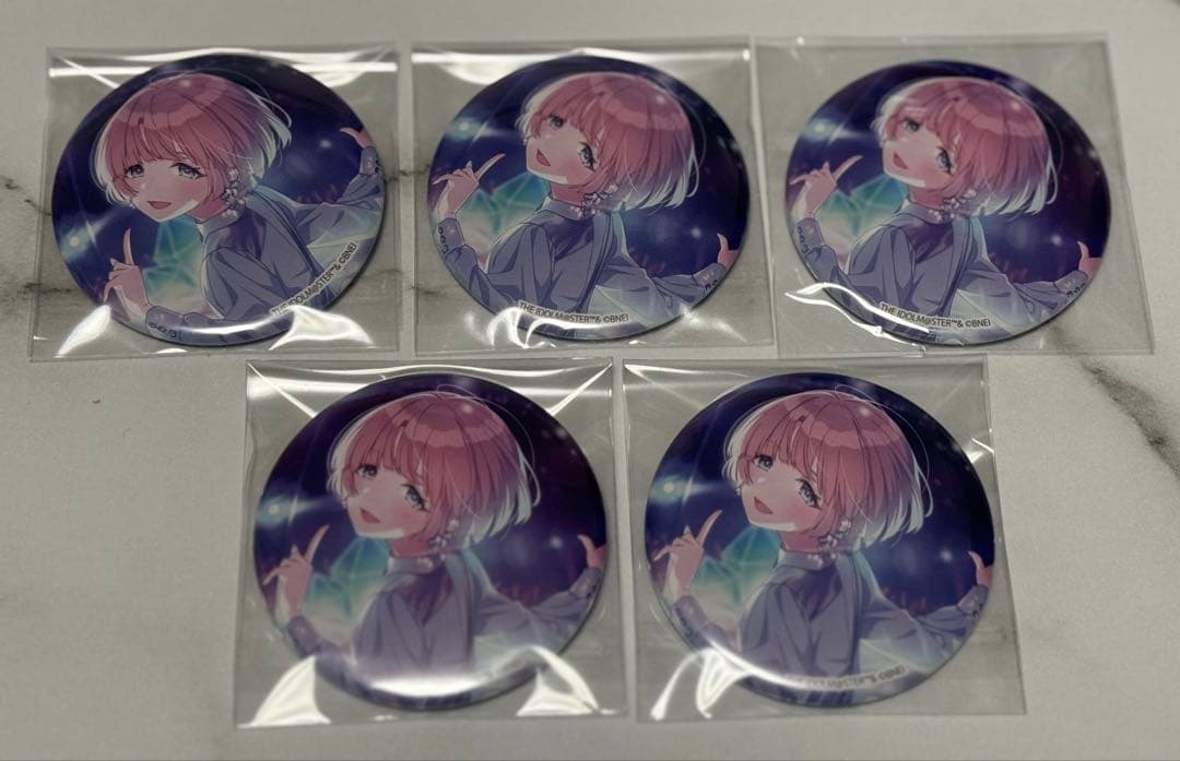 学園アイドルマスター 公式トレーディング缶バッジ 有村麻央 学マス