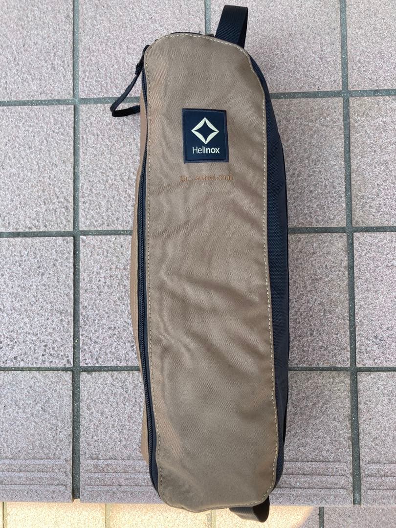 ヘリノックス　タクティカルスイベルチェア タンカラー　中古美品