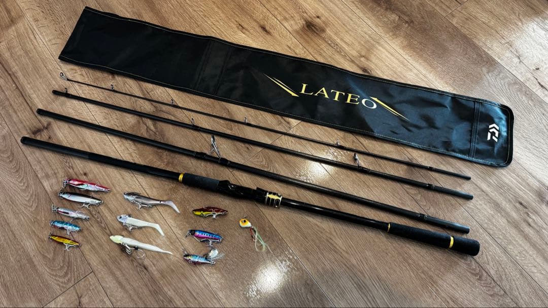 【送料無料】25 LATEO 110MH-4 新品ルアー付きLSJスタートセット