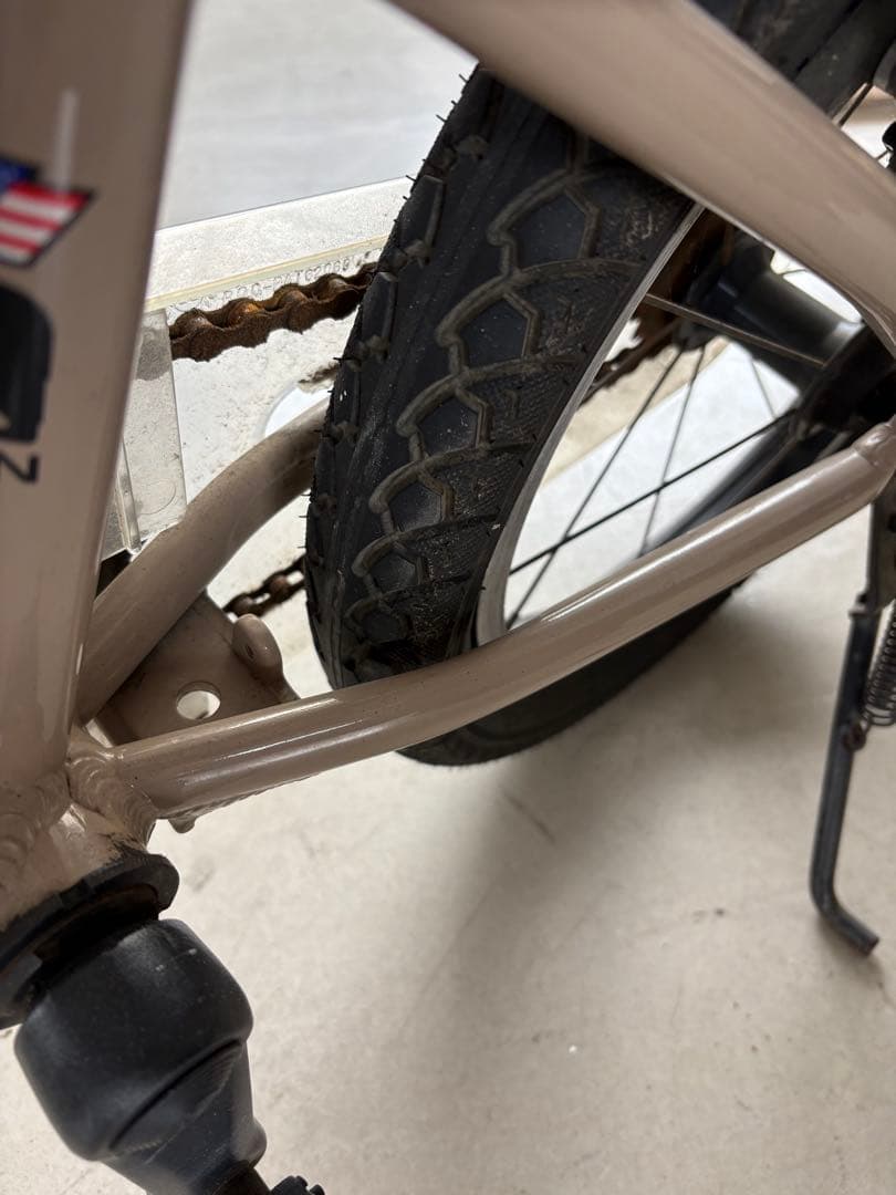 ※引き取り限定　横浜市 MARIN 16インチ 子供用自転車 DONKY モカ