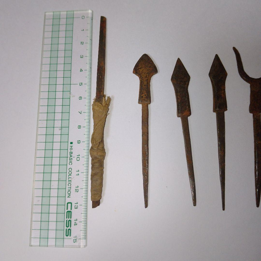 鏃　矢じり　鉄　レトロ　アンティーク