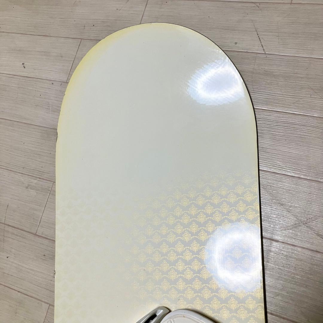 morrowモロースノーボードセット145cm/サロモン バインディングS