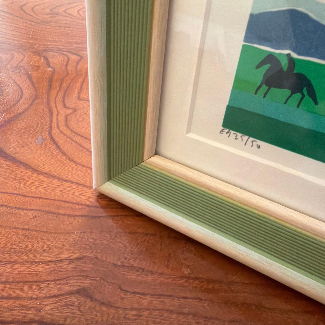 EA35/50 版画　リトグラフ　ラシス　直筆サイン有り　美品　希少枚数